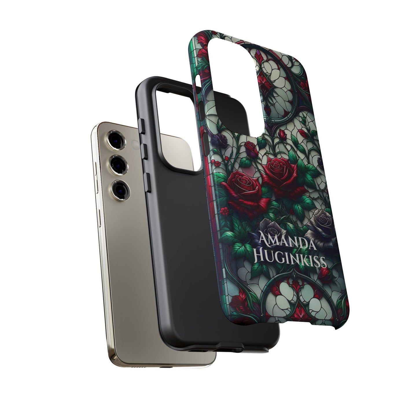 Cathedral Dawn Roses - Personalized Phone Case