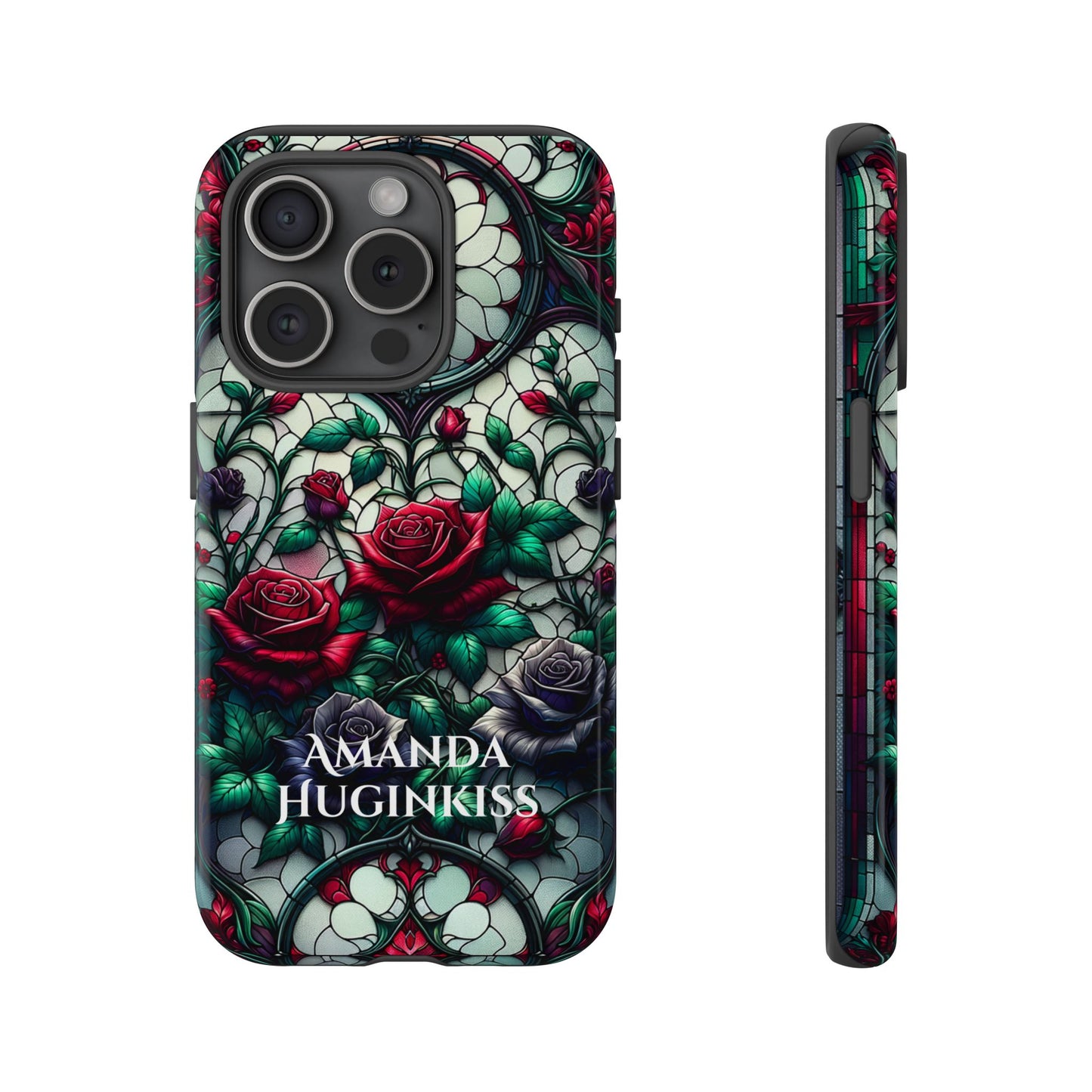 Cathedral Dawn Roses - Personalized Phone Case