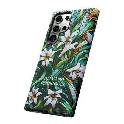 Cathedral Lilies - Personalized Phone Case