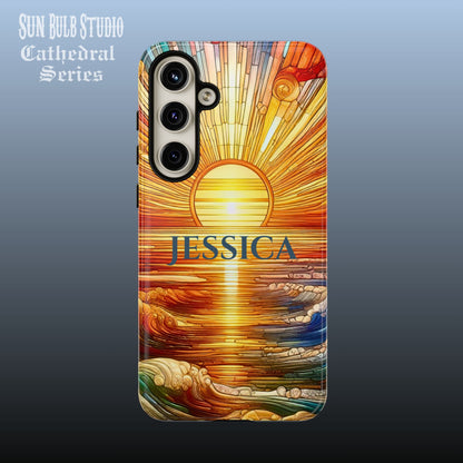 Cathedral Sunrise - Personalized Phone Case