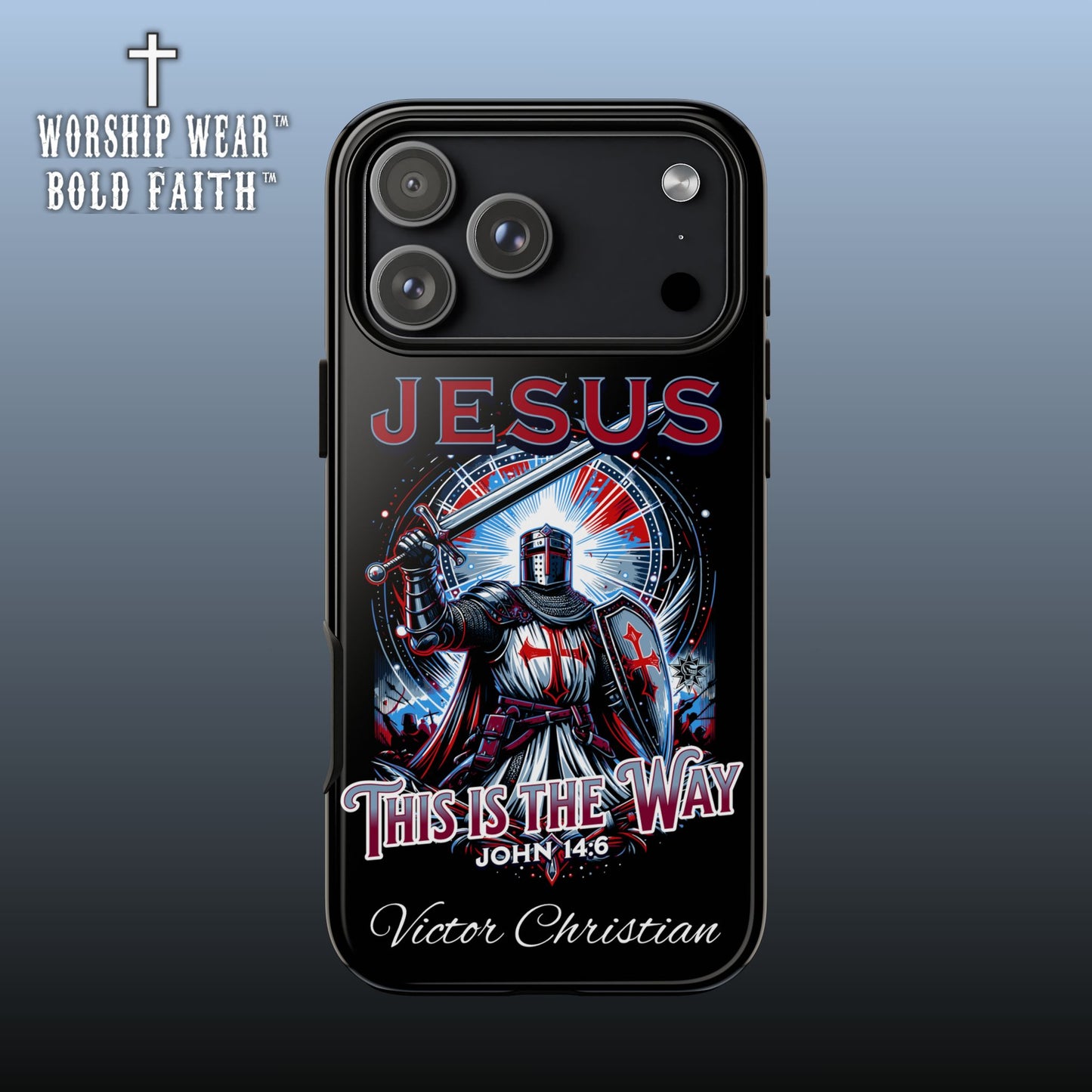 Jesus This is the Way— Personalized Phone Case