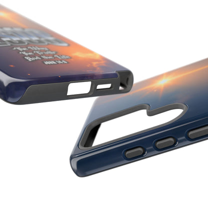 JESUS — The Way, The Truth, The Life — Radiant Sunrise Edition Phone Case