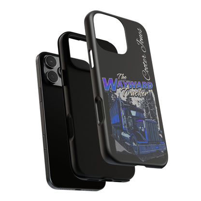 The Wayward Trucker™ Midnight Blue Edition— Personalized Phone Case