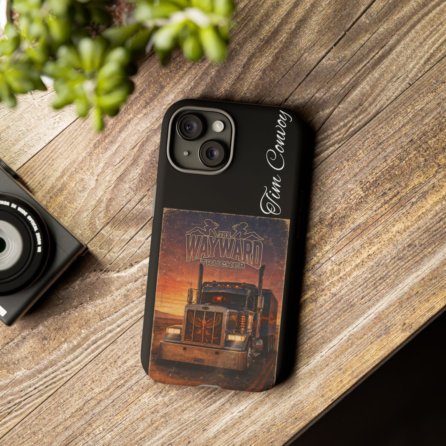 The Wayward Trucker™ Vintage Edition— Personalized Phone Case