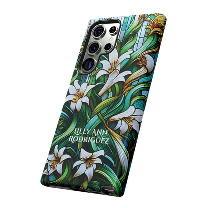 Cathedral Lilies - Personalized Phone Case