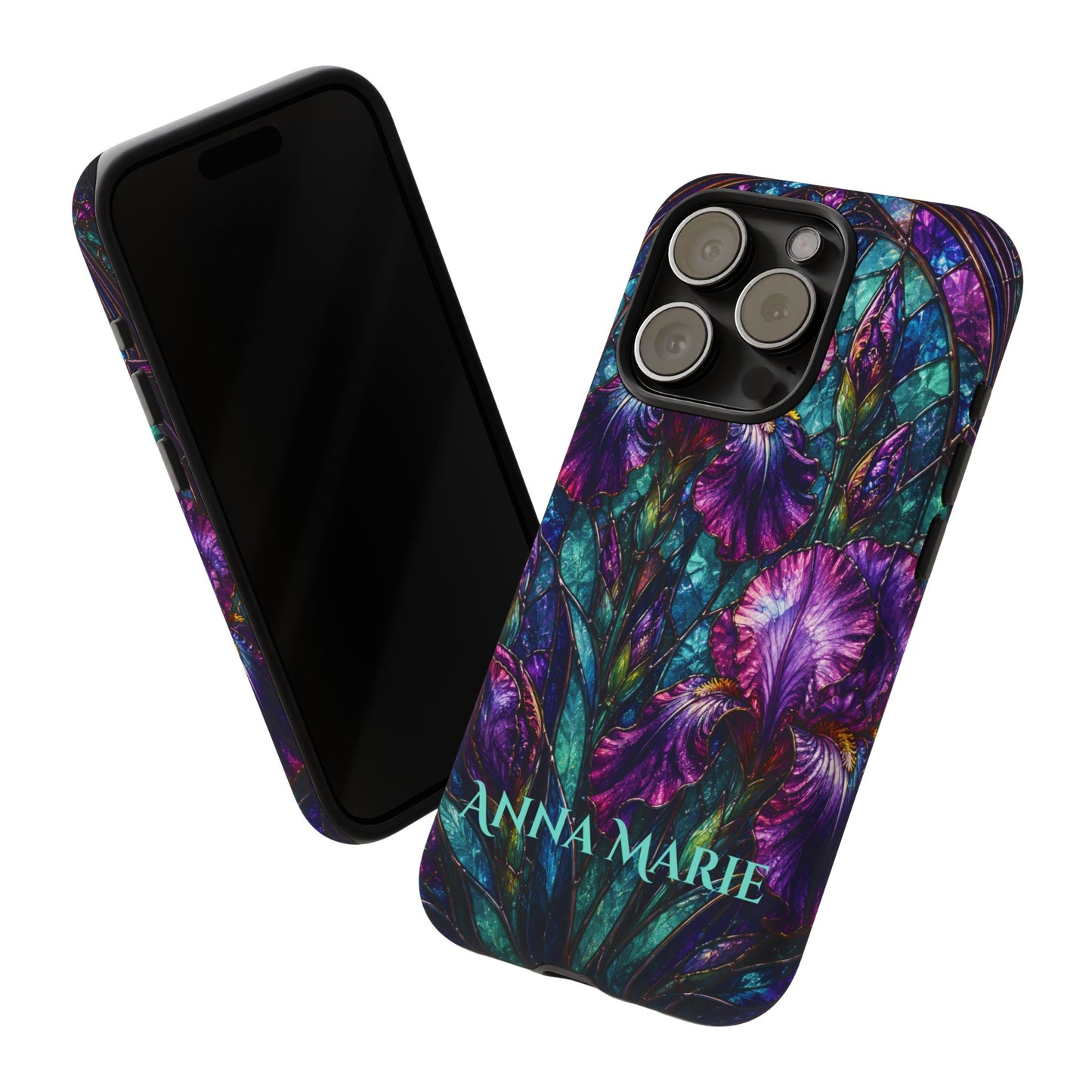 Cathedral Iris - Personalized Phone Case