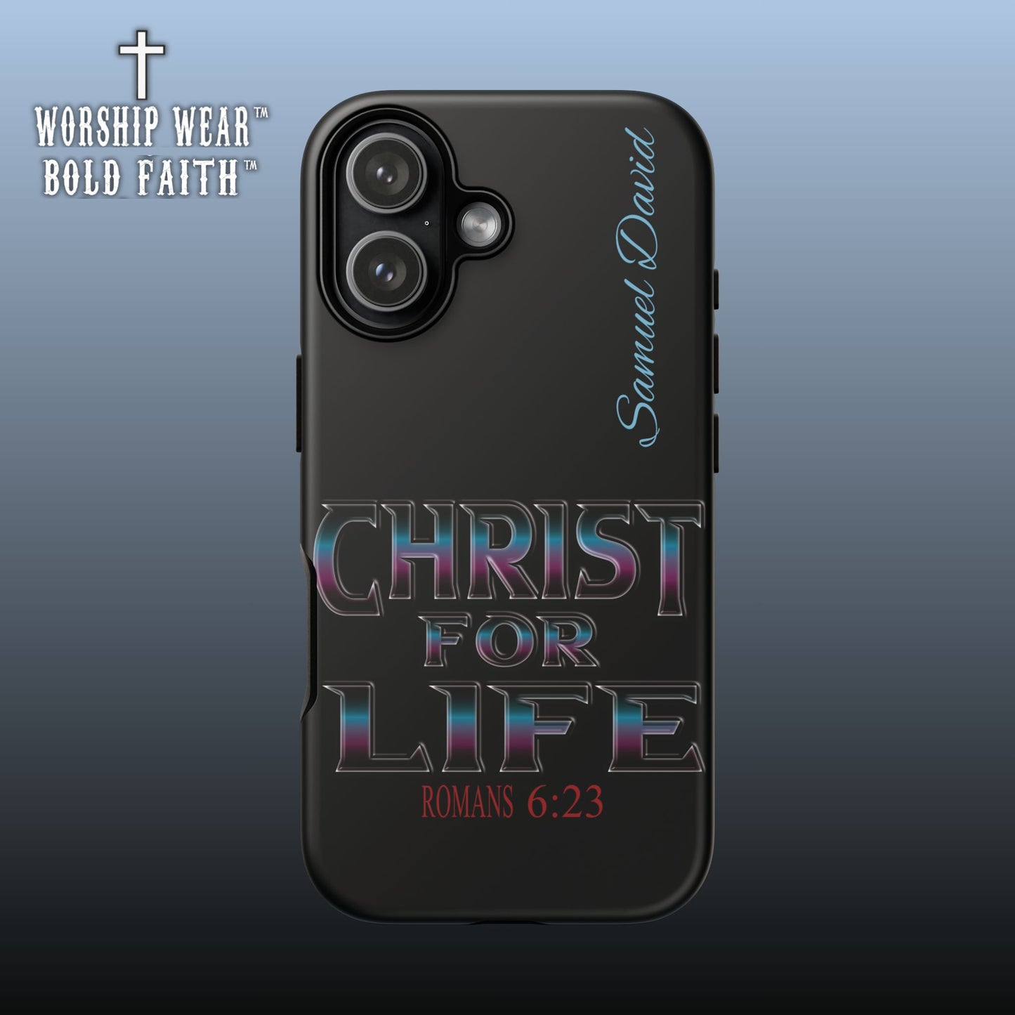 Christ for Life— Personalized Phone Case