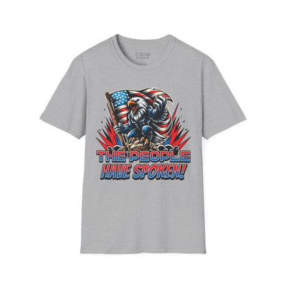 The People Have Spoken! – Patriotic Eagle T-Shirt