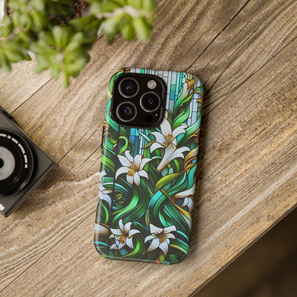 Cathedral Lilies – Phone Case
