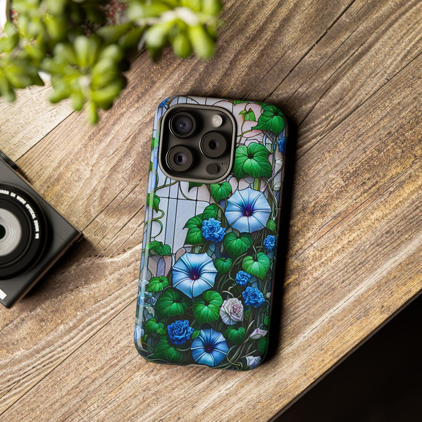 Cathedral Morning Glories – Phone Case