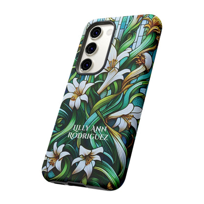 Cathedral Lilies - Personalized Phone Case