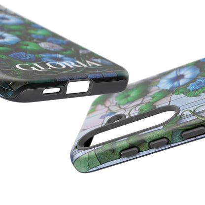 Cathedral Morning Glories - Personalized Phone Case
