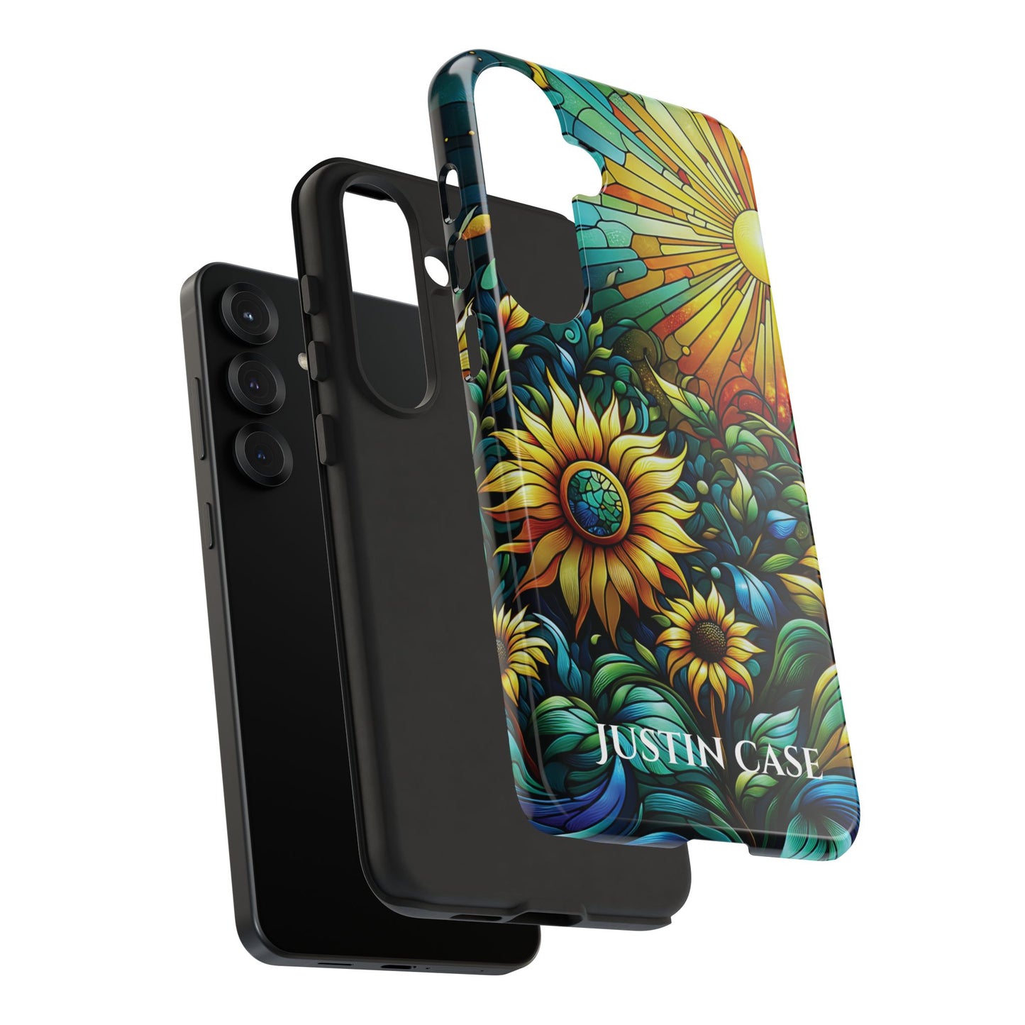 Cathedral Sunflowers - Personalized Phone Case