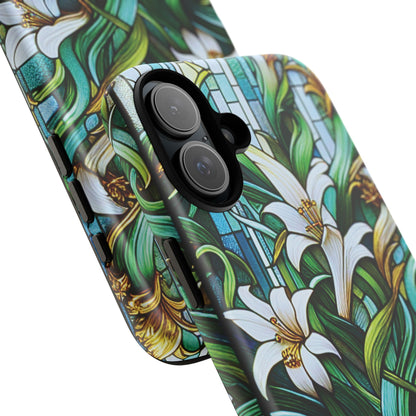 Cathedral Lilies - Personalized Phone Case