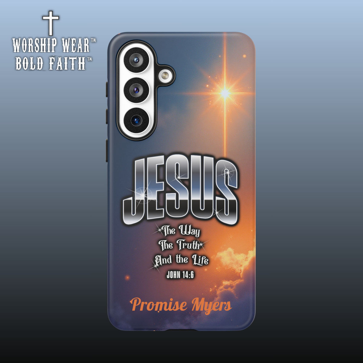 Jesus — The Way, The Truth & The Life — Personalized Phone Case