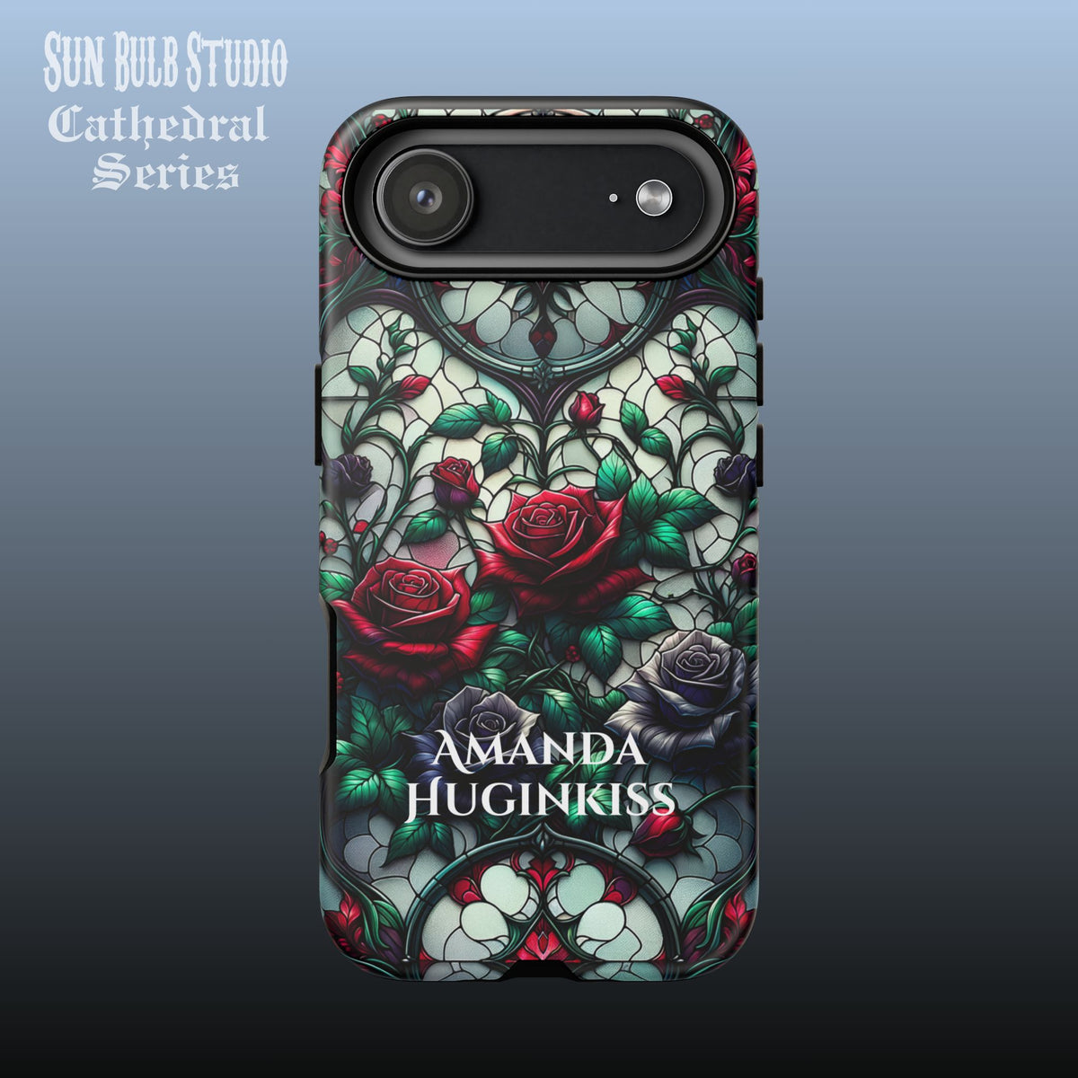 Cathedral Dawn Roses - Personalized Phone Case