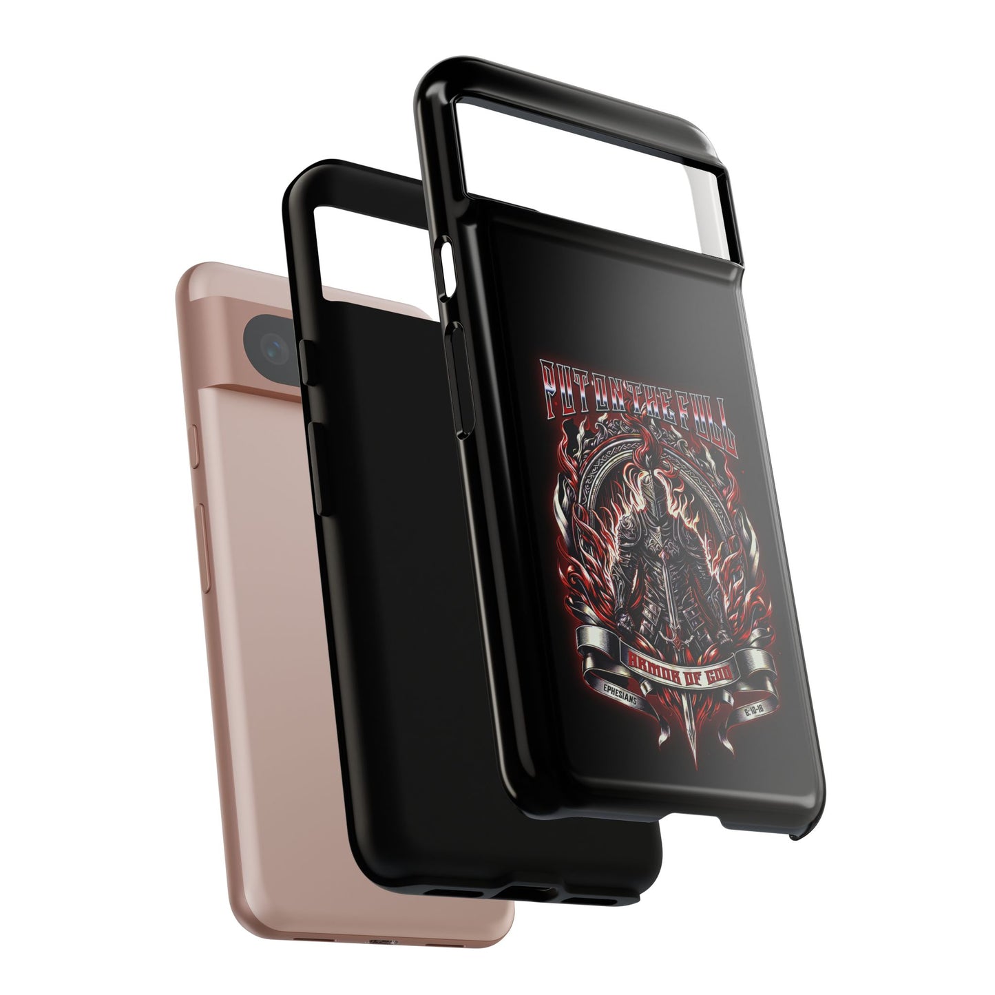Armor of God Phone Case – Christian Warrior Design | Worship Wear Collection