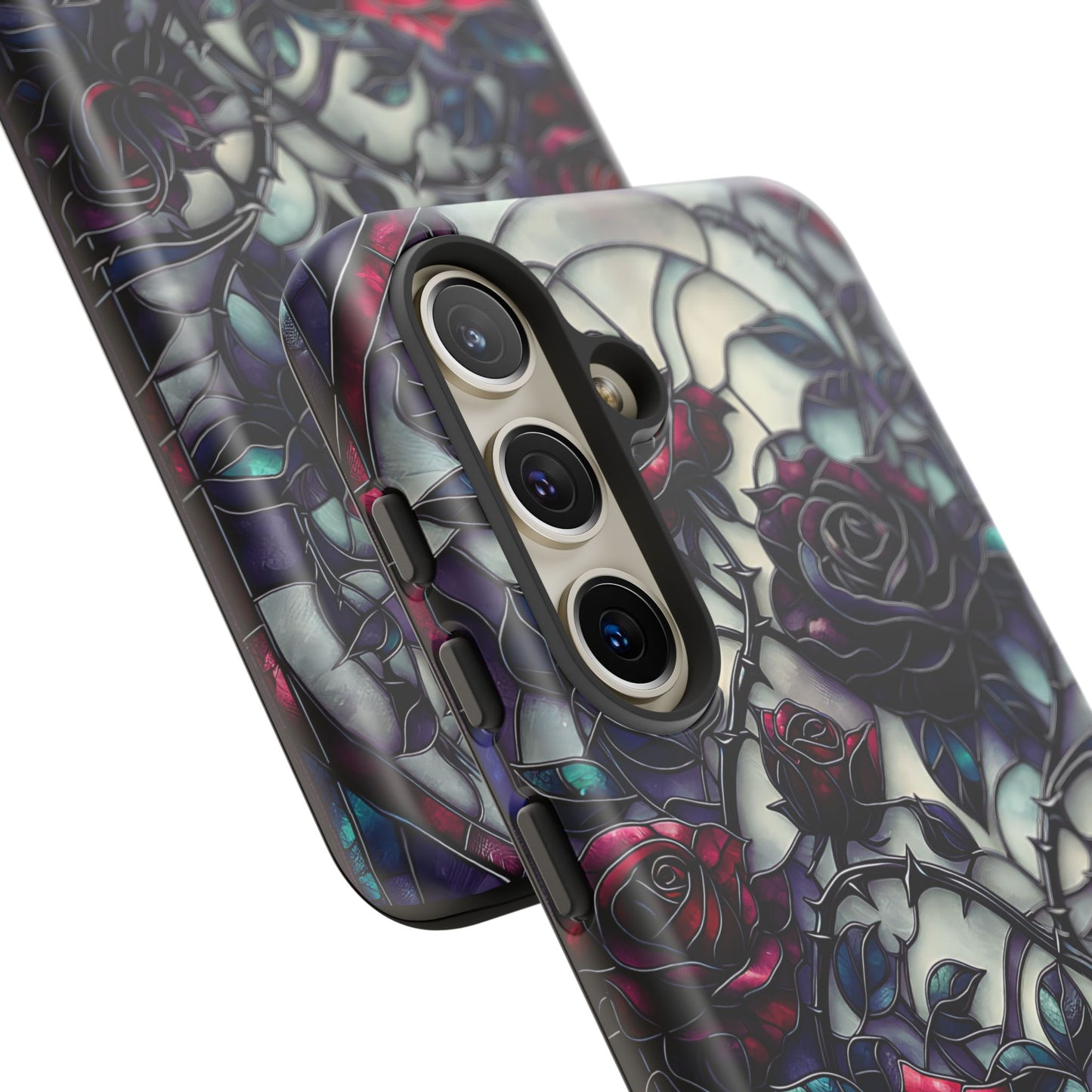 Cathedral Night Roses - Personalized Phone Case