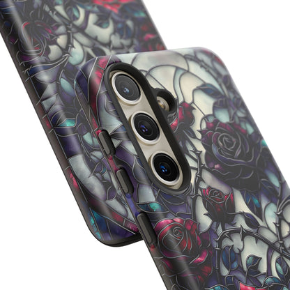 Cathedral Night Roses - Personalized Phone Case
