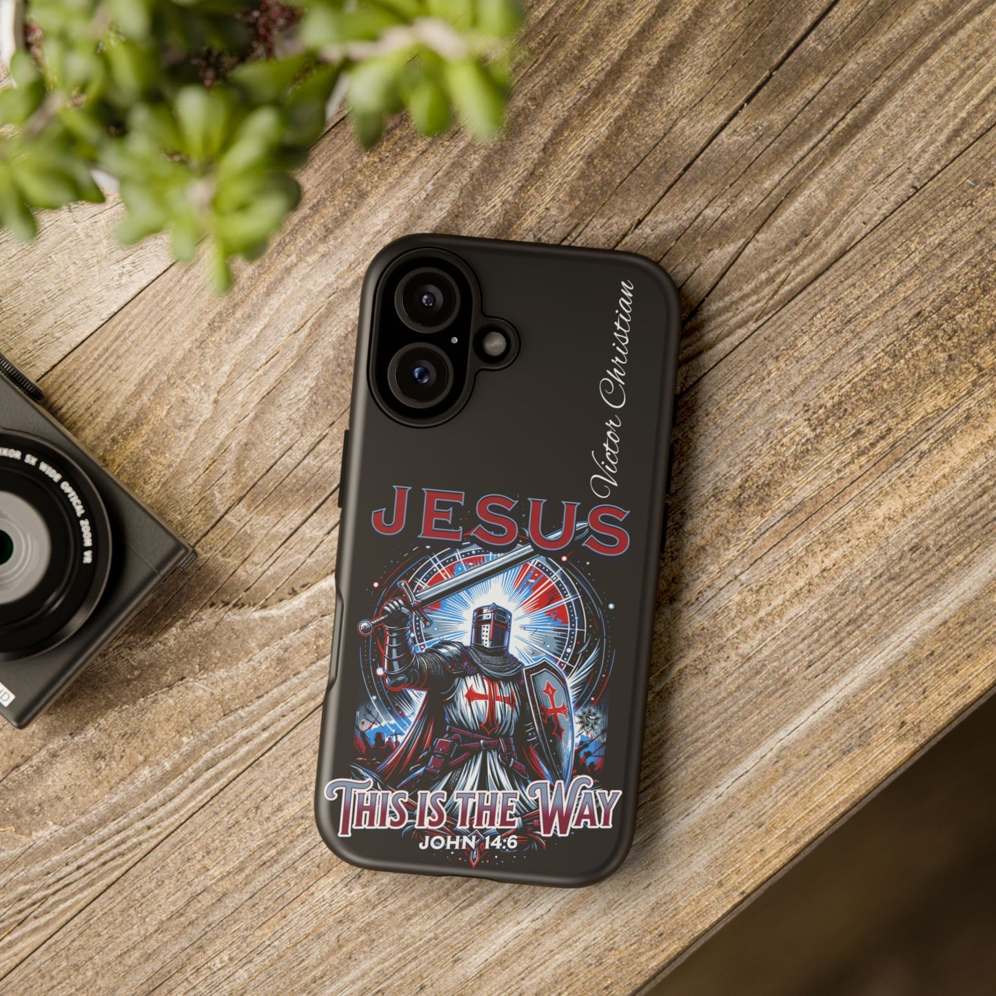 Jesus This is the Way— Personalized Phone Case