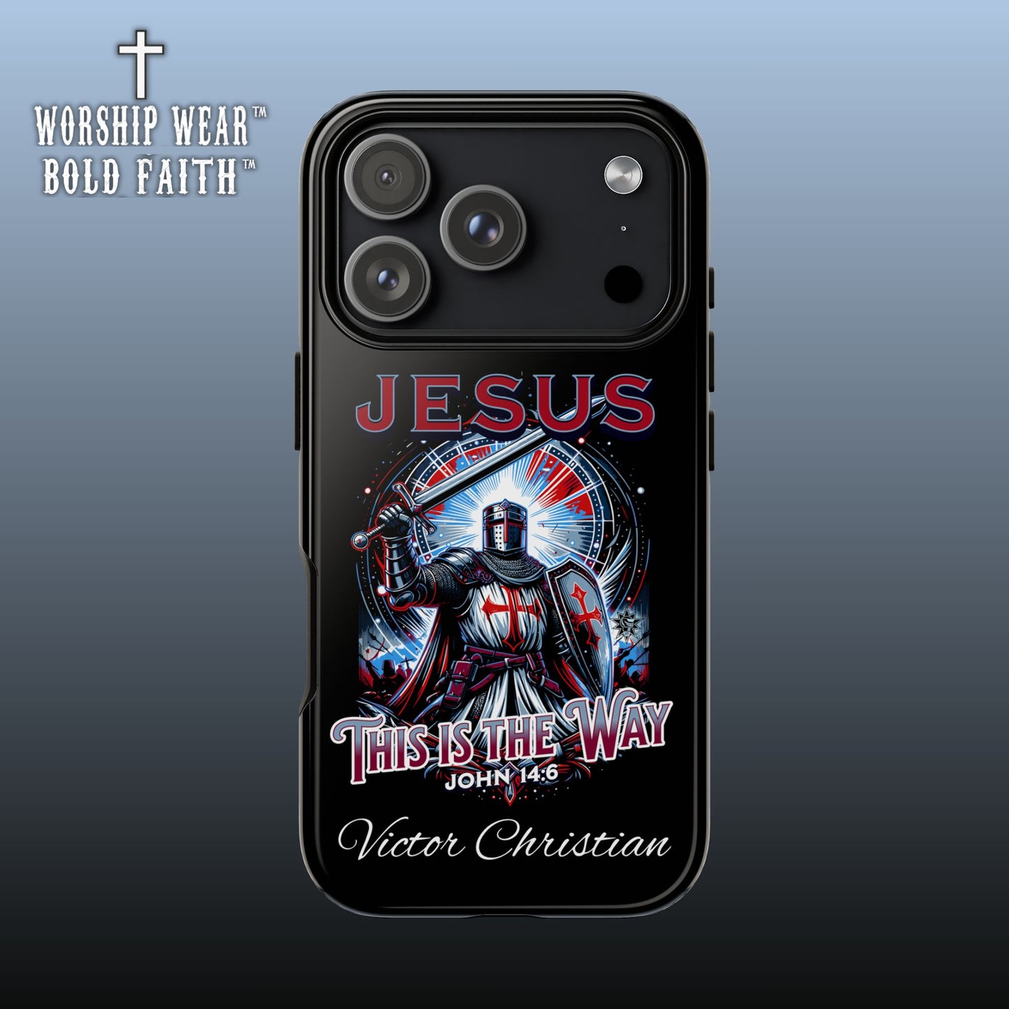 Jesus This is the Way— Personalized Phone Case