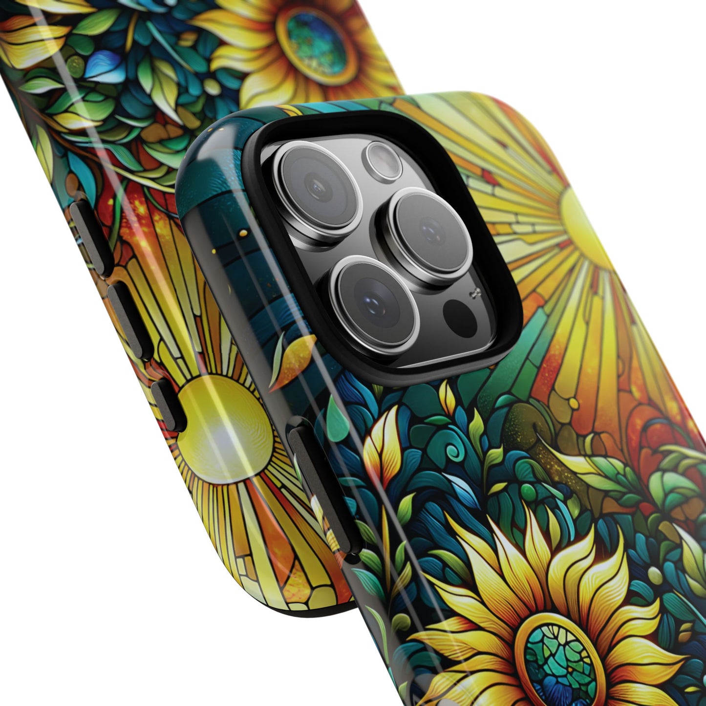 Cathedral Sunflowers - Personalized Phone Case