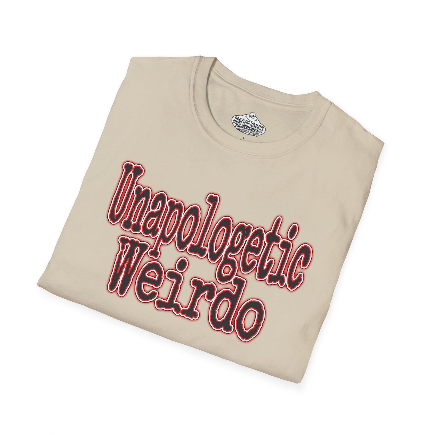 Unapologetic Weirdo Black and Red | T-Shirt