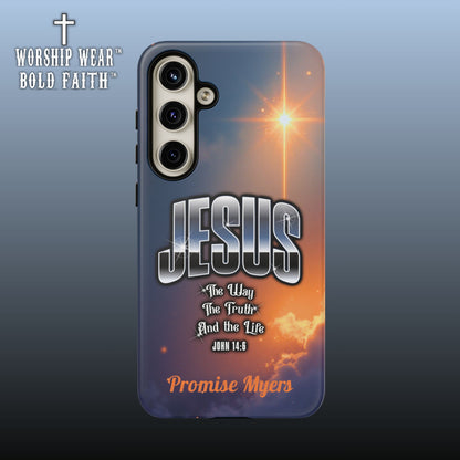 Jesus — The Way, The Truth & The Life — Personalized Phone Case