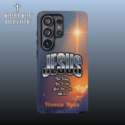 Jesus — The Way, The Truth & The Life — Personalized Phone Case