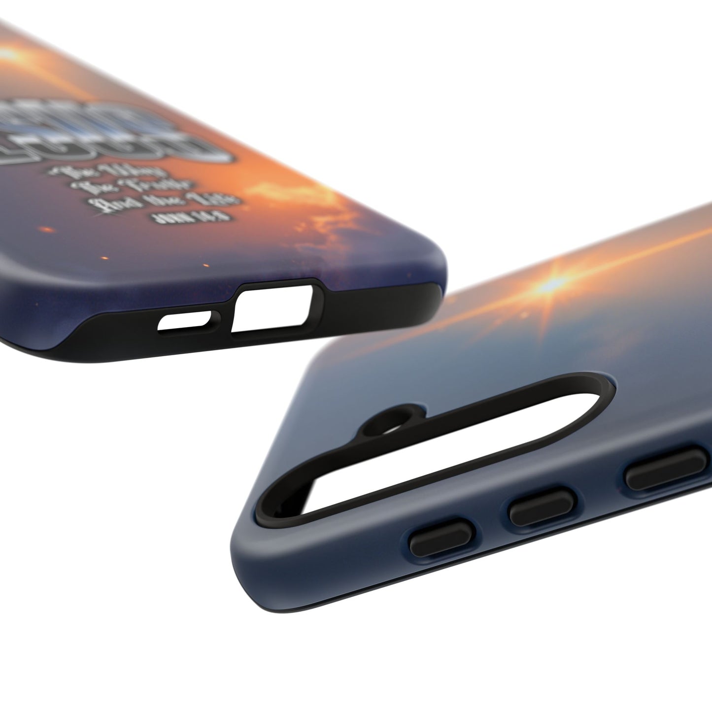 JESUS — The Way, The Truth, The Life — Radiant Sunrise Edition Phone Case