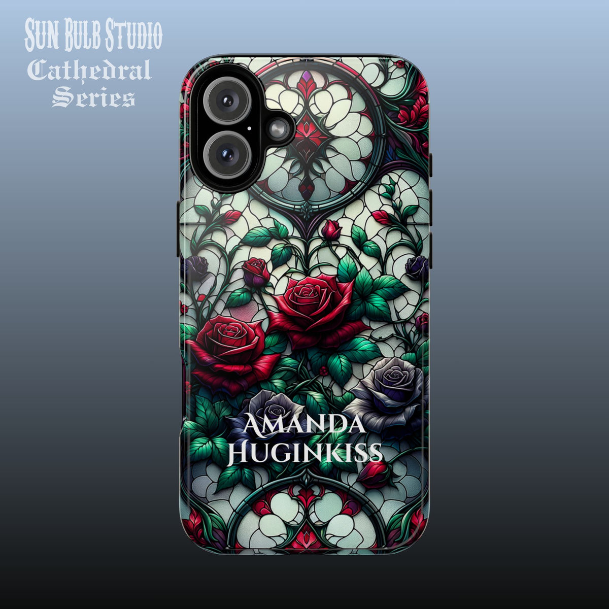 Cathedral Dawn Roses - Personalized Phone Case