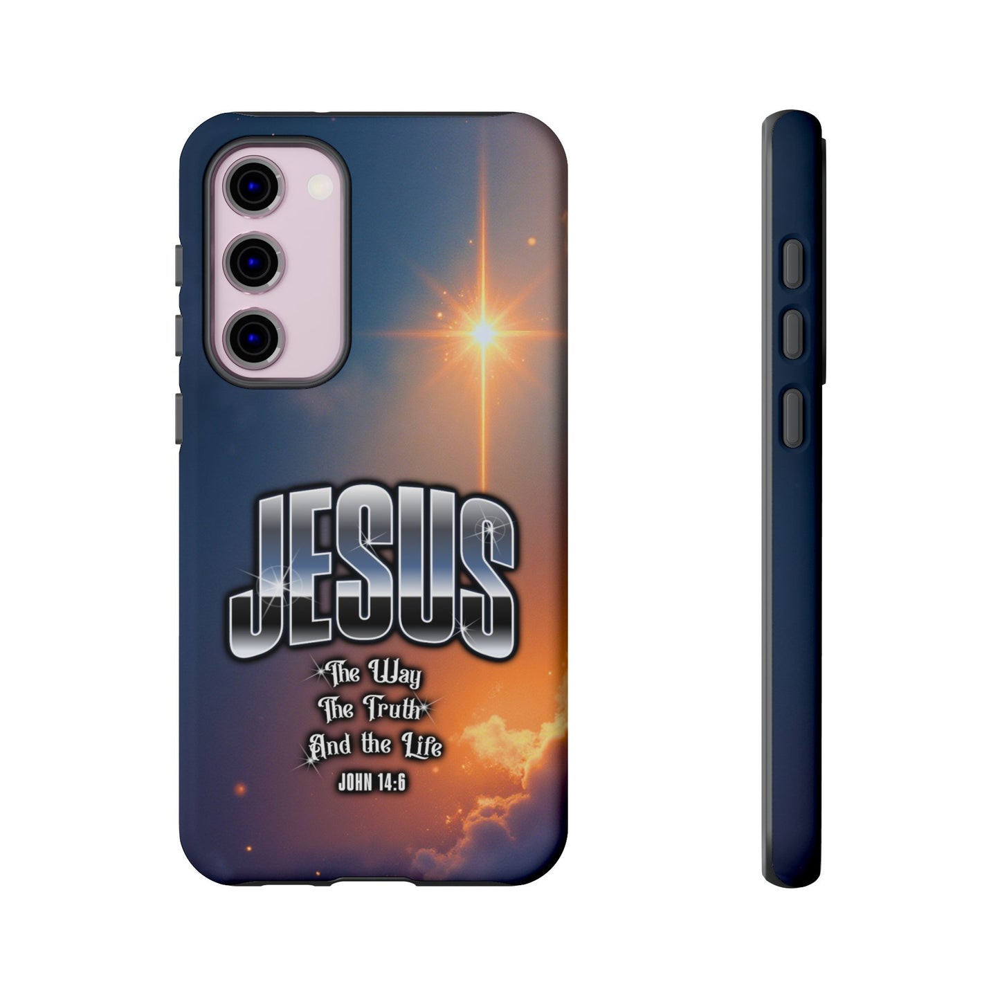 JESUS — The Way, The Truth, The Life — Radiant Sunrise Edition Phone Case