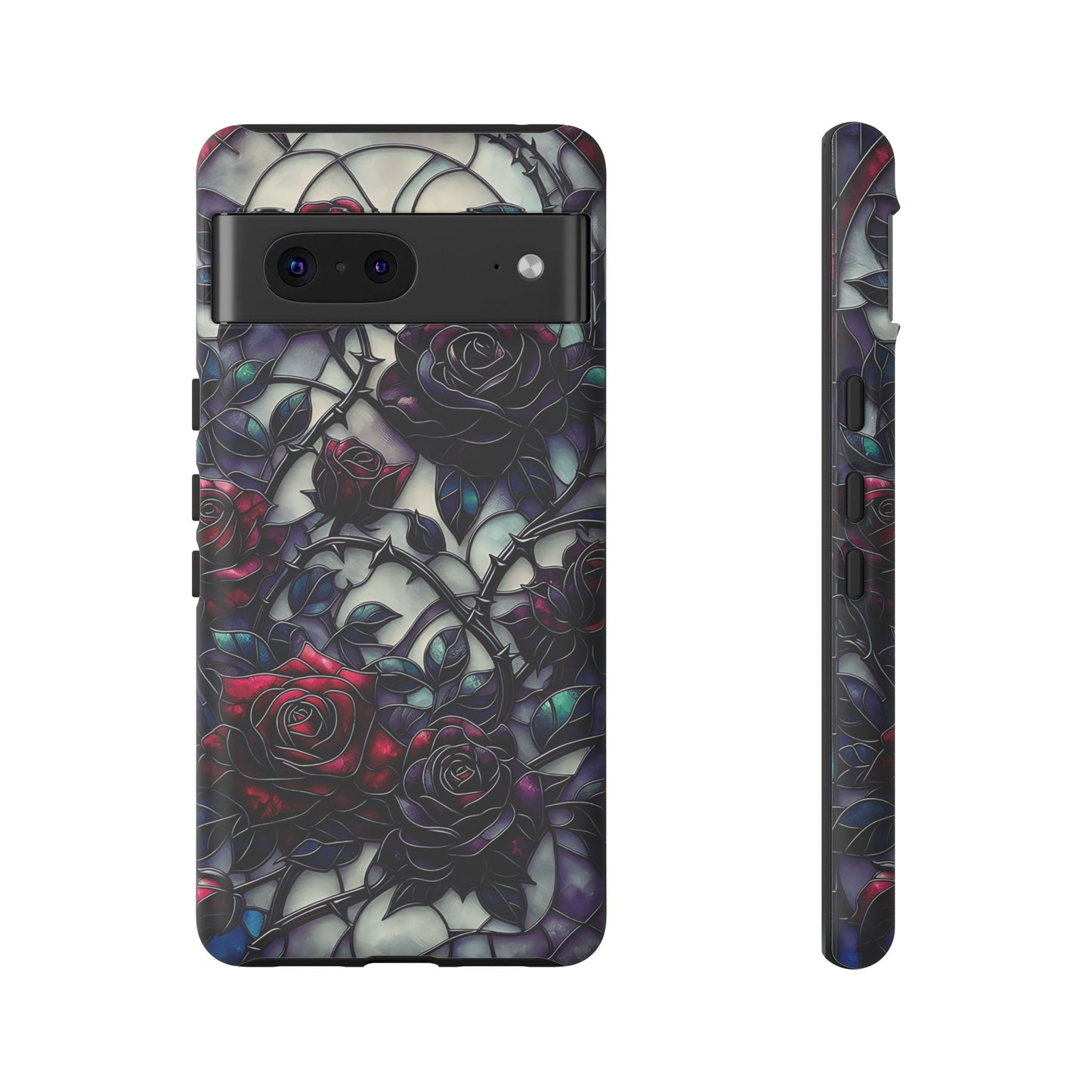 Cathedral Night Roses – Phone Case