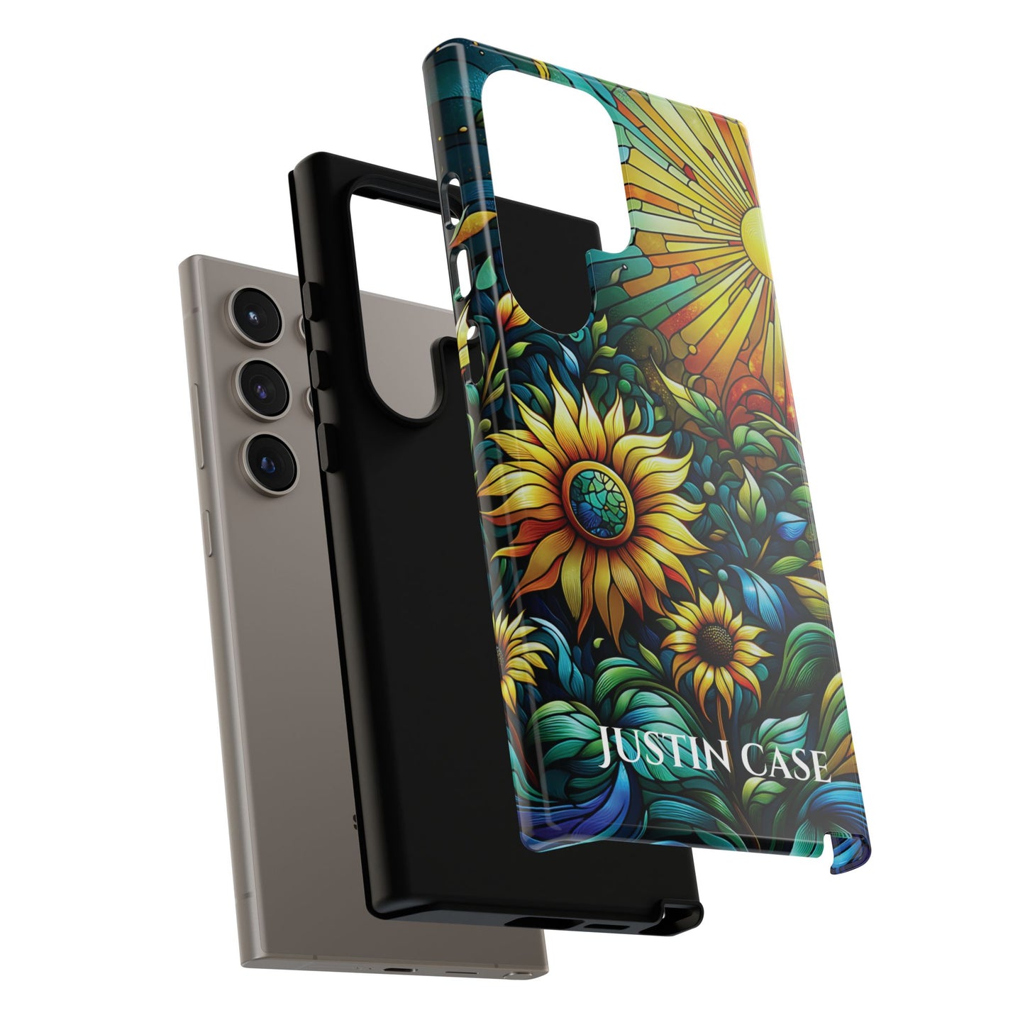 Cathedral Sunflowers - Personalized Phone Case