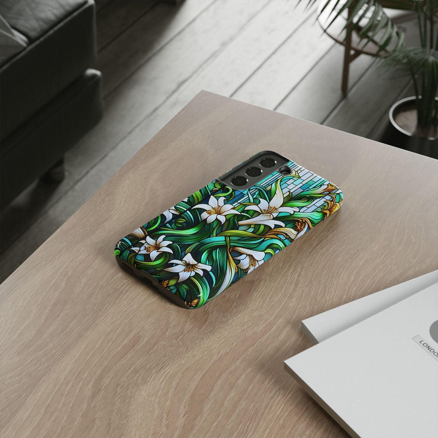 Cathedral Lilies – Phone Case