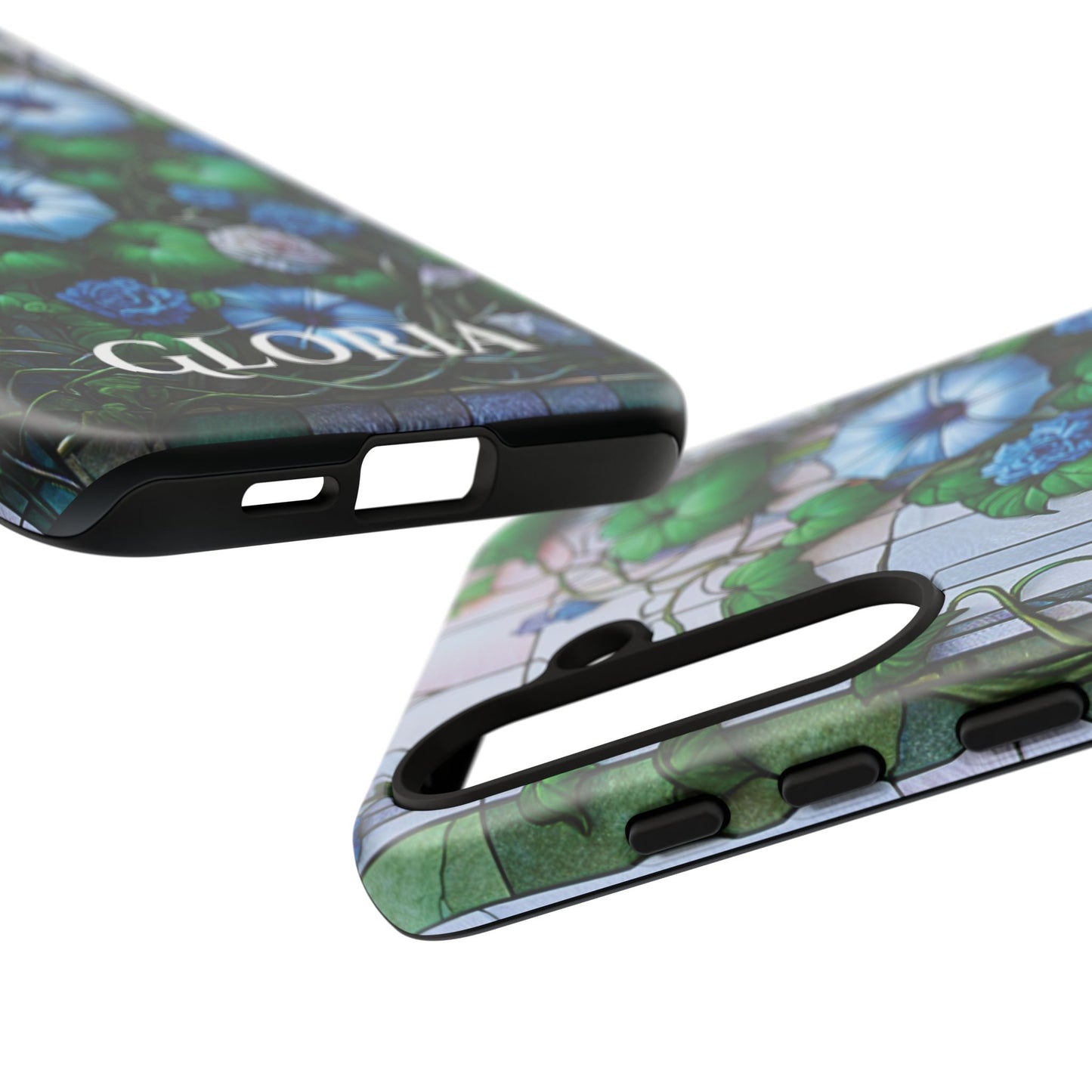 Cathedral Morning Glories - Personalized Phone Case