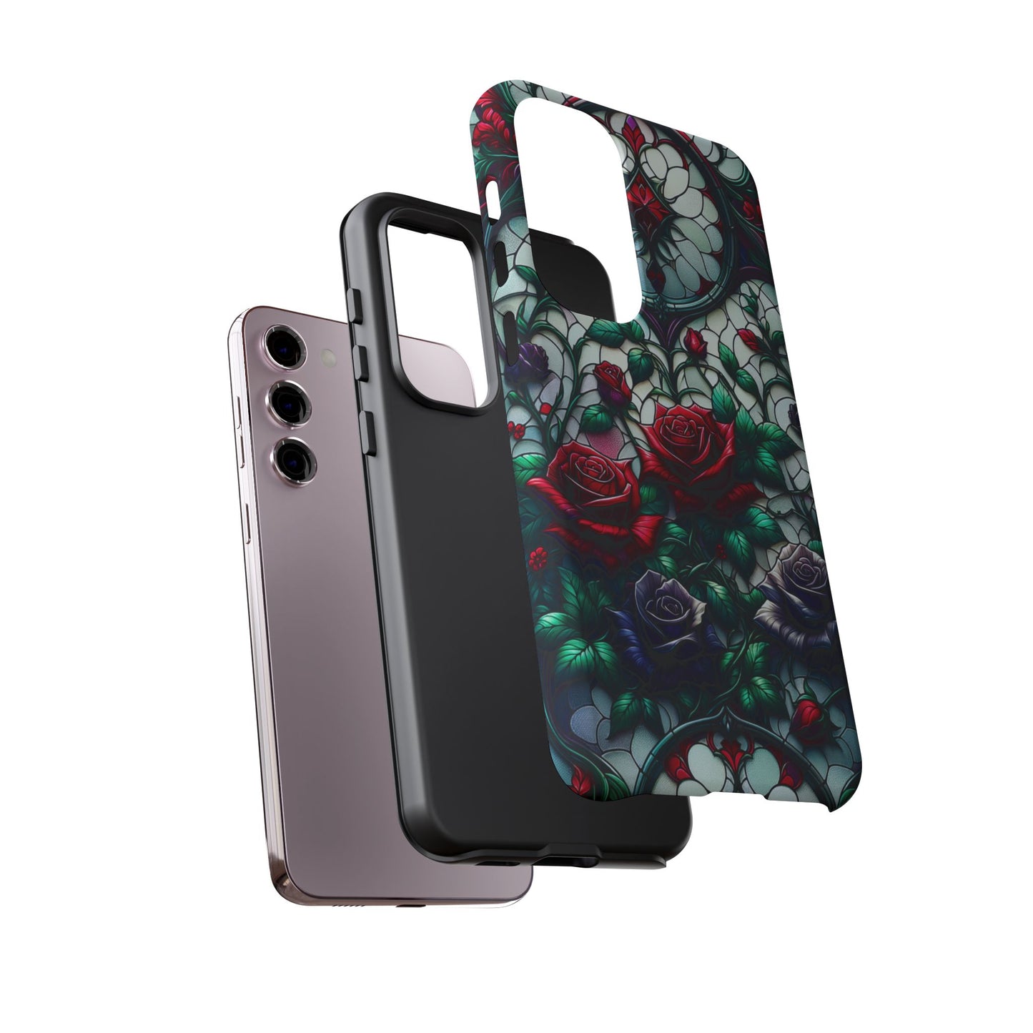 Cathedral Dawn Roses - Phone Case