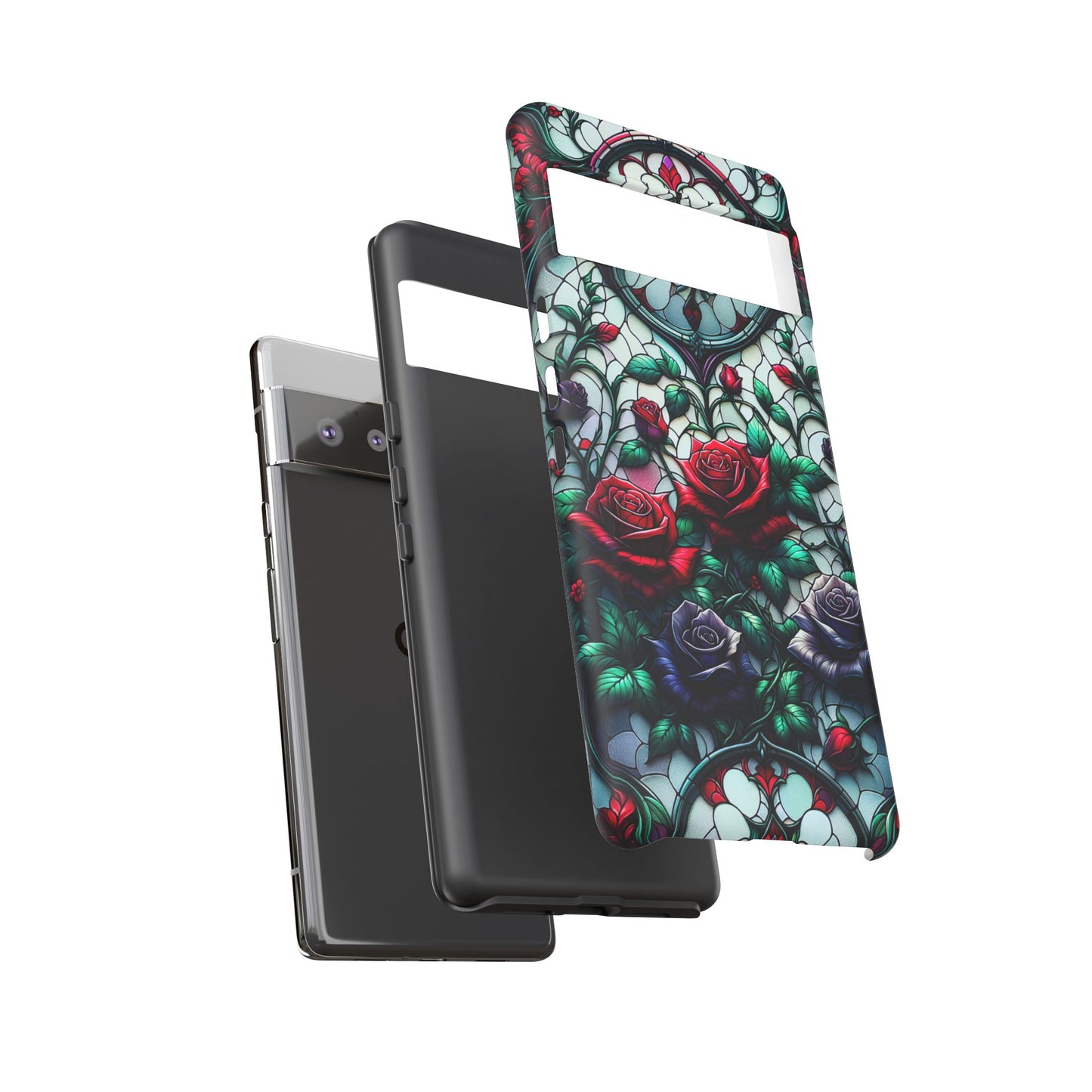 Cathedral Dawn Roses - Phone Case