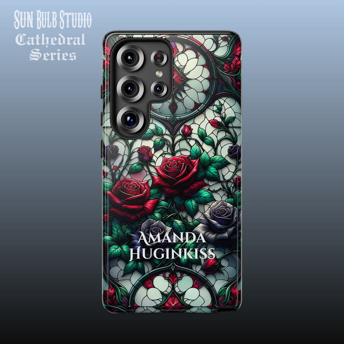Cathedral Dawn Roses - Personalized Phone Case