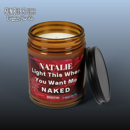Customize Your Vibe™ Personalized Candle – Light This When You Want Me Naked