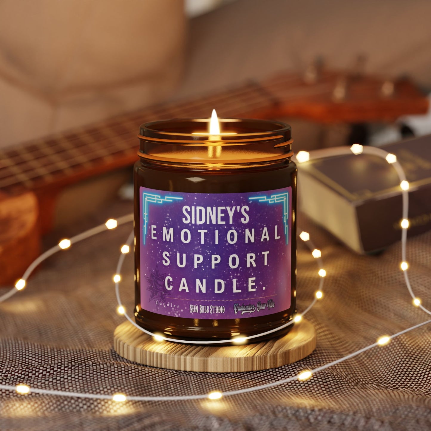 Customize Your Vibe™ Personalized Candle – Emotional Support Candle