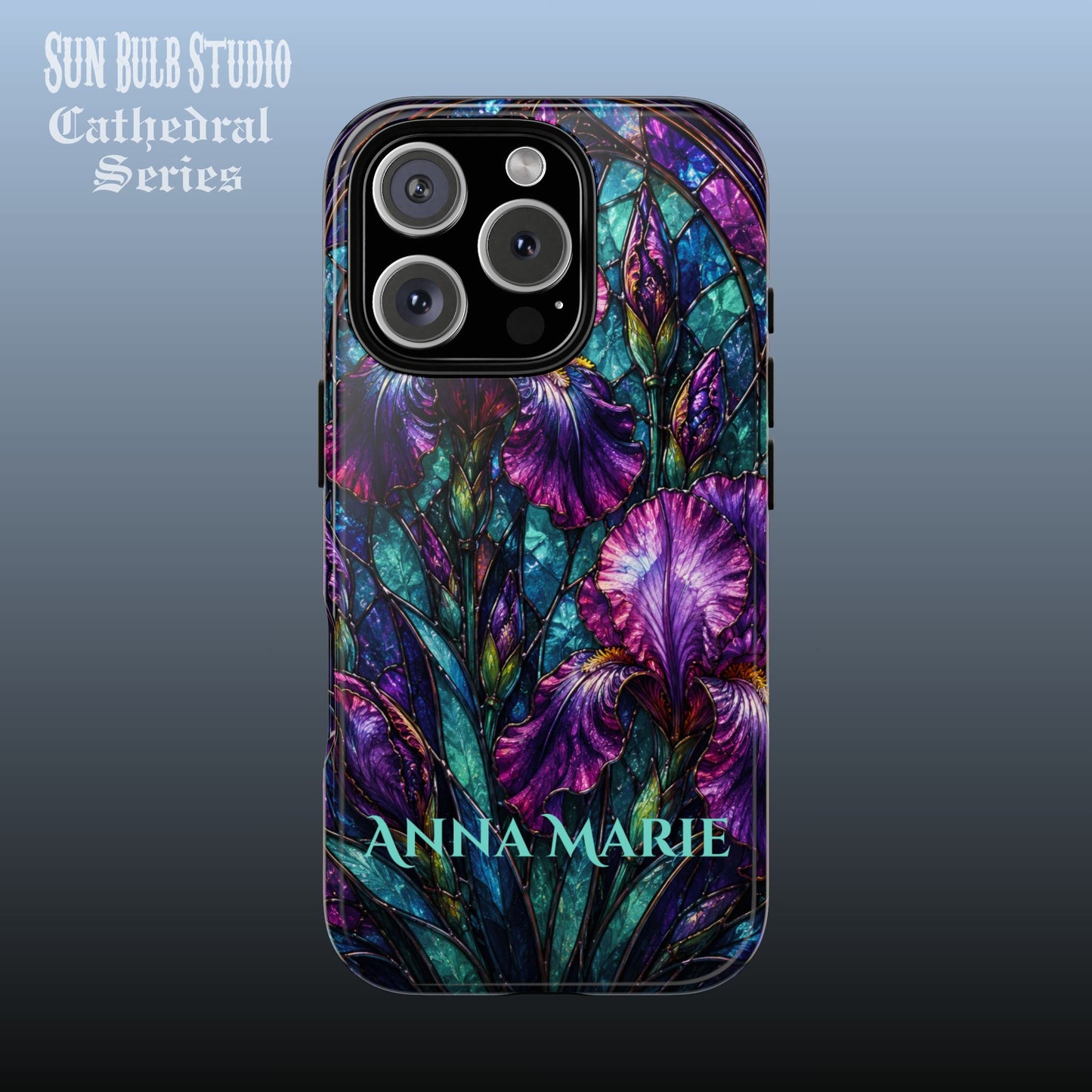 Cathedral Iris - Personalized Phone Case