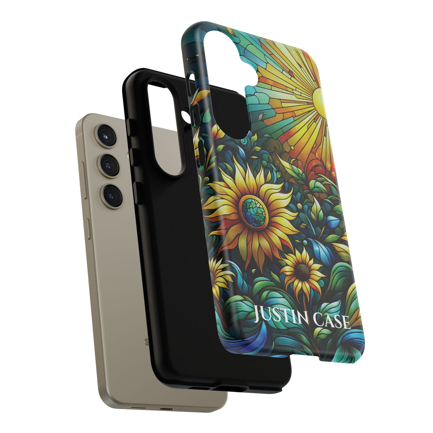 Cathedral Sunflowers - Personalized Phone Case
