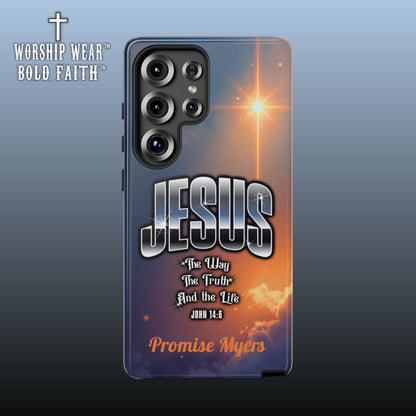 Jesus — The Way, The Truth & The Life — Personalized Phone Case