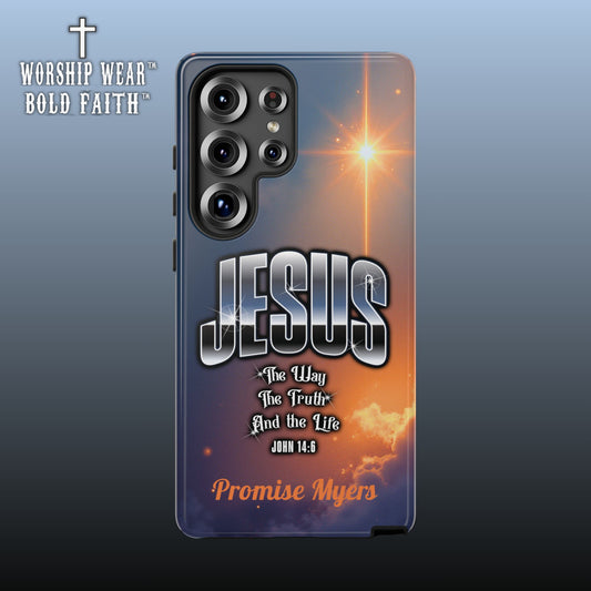 Jesus — The Way, The Truth & The Life — Personalized Phone Case