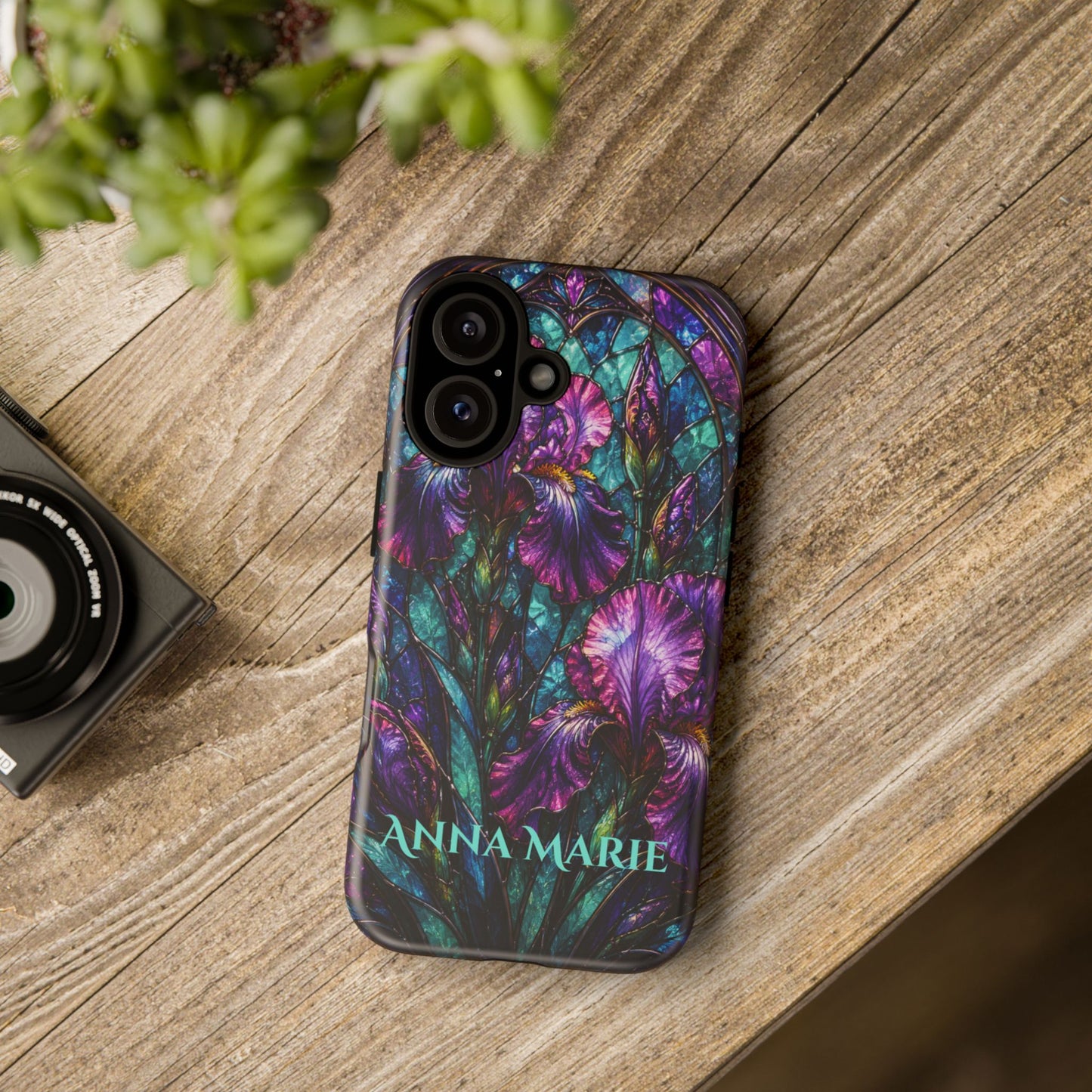 Cathedral Iris - Personalized Phone Case