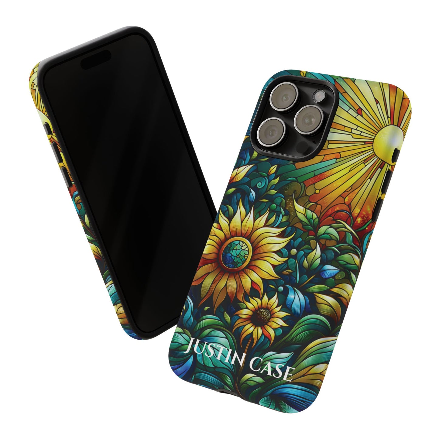 Cathedral Sunflowers - Personalized Phone Case