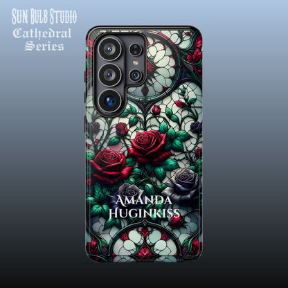 Cathedral Dawn Roses - Personalized Phone Case