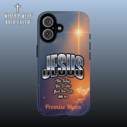 Jesus — The Way, The Truth & The Life — Personalized Phone Case