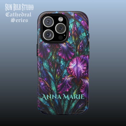 Cathedral Iris - Personalized Phone Case
